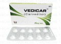 Vedicar Tab 25mg 10's