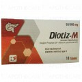 Diotiz-M Tab 50/500mg 14's