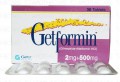 Getformin Tab 2mg/500mg 30’s