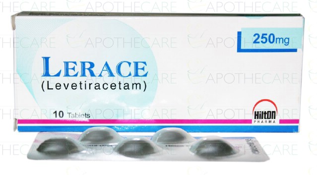 Lerace Tab 250mg 10's