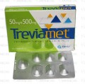 Treviamet Tab 50mg/500mg 14's
