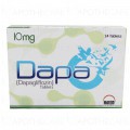 Dapa Tab 10mg  14's