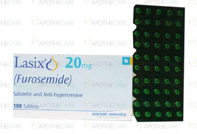 Lasix Tab 20mg 2x50's