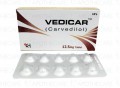 Vedicar Tab 12.5mg 10's
