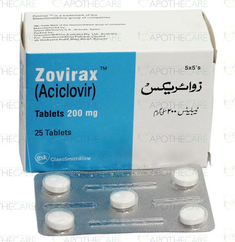 Zovirax 800 Mg Tabletten