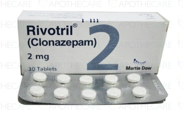 Rivotril Tab 2mg 30's