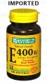 Natural Vit E Softgel Cap 400IU 100's