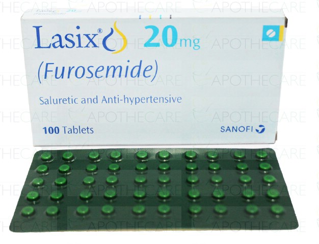 Lasix Tab 20mg 2x50's