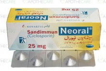 Sandimmun Neoral Cap 25mg 50's Sandimmun Neoral Cap 25mg 50's