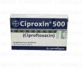 Ciproxin Tab 500mg 10's