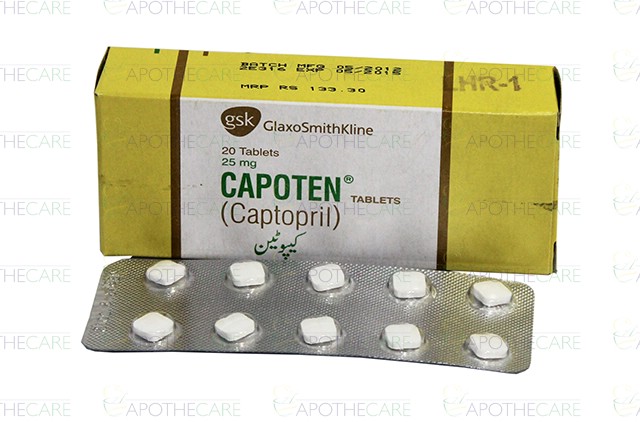 capoten 25mg compresse