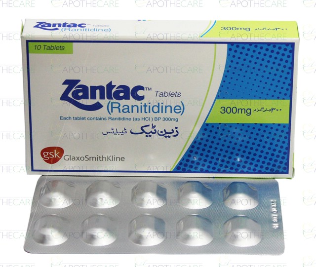 price of zantac 300