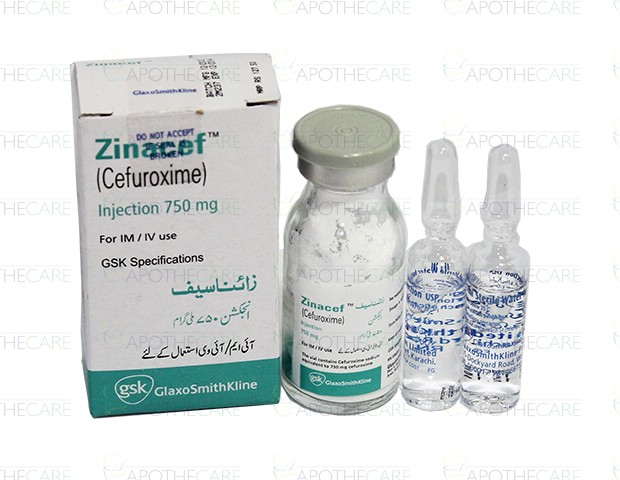 Zinacef Inj 750mg 1Vial Zinacef Inj 750mg 1Vial