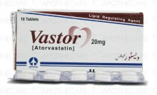 vastor 20 mg 