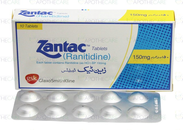 zantac tablet 150 mg price