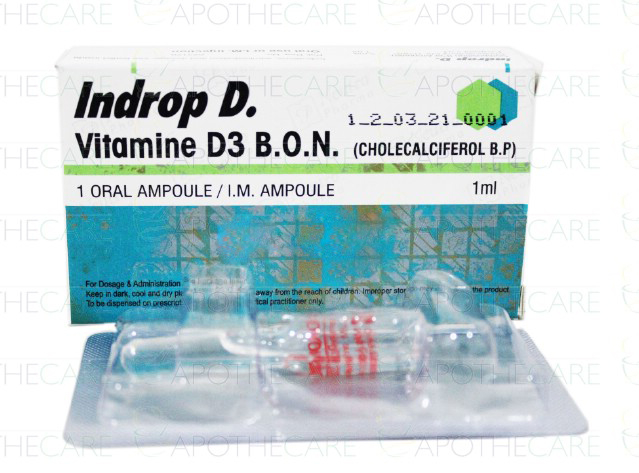 Indrop D Oral Inj 200000iu 1ampx1ml