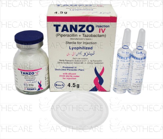 Tanzo Inj 4 5gm 1vial