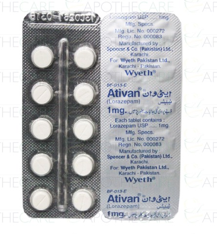 10 mg ativan overdose treatment