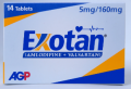 Exotan 5/160mg Tab 14's