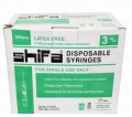 Syringe 3CC 100's