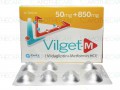 Vilget-M Tab 50mg/850mg 14's 40 Packs