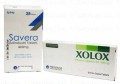 Package of Savera Tab 400mg 28's + 1 Pack Xolox Tab 400mg 90's