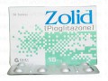 Zolid Tab 15mg 14's