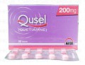 Qusel Tab 200mg 30's