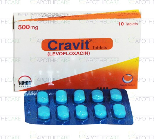 cravit 500 mg ราคา tablet