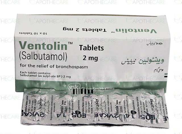 Ventolin tablet price