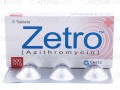 Zetro Tab 500mg 3's