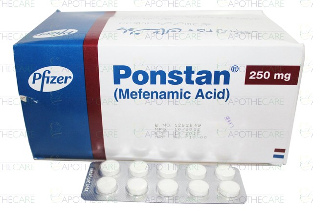 Ponstel® mefenamic acid capsules, usp)