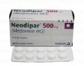 Neodipar Tab 500mg 5x10's