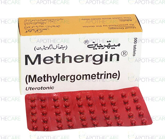 Methergine Tab 0.125mg 500's