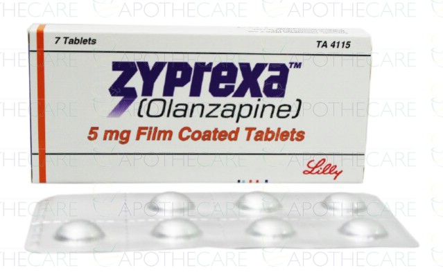 Olanzapine zyprexa 5mg