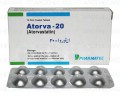 Atorva-20 Tab 20mg 10's