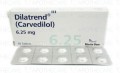 Dilatrend Tab 6.25mg 10's