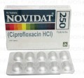 Novidat Tab 250mg 2x5's