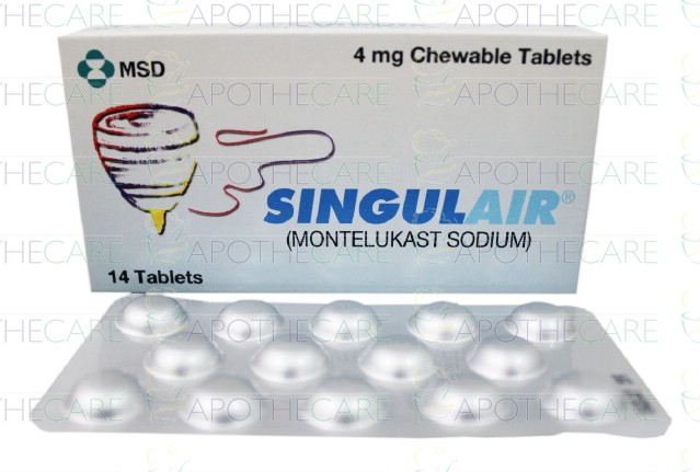 singulair tab 4mg