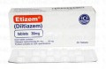 Etizem Tab 30mg 30's