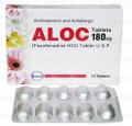 Aloc Tab 180mg 10's