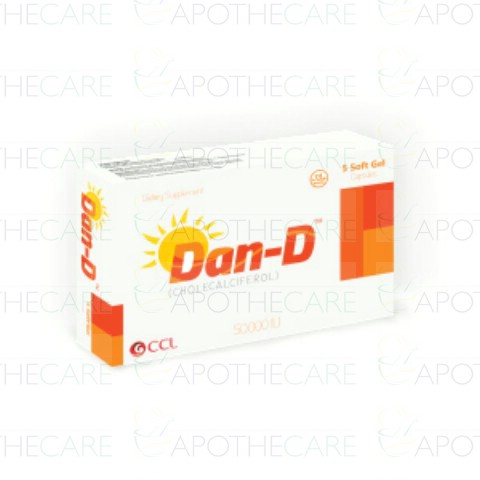 Dan D Soft Gel Cap 50000iu 5s