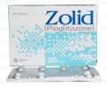 Zolid Tab 30mg 14's