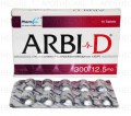 Arbi D Tab 300mg/12.5mg 10's
