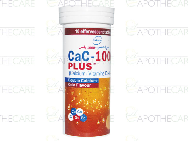 Cac 1000 Plus Cola Flavour Tab 10s 4611