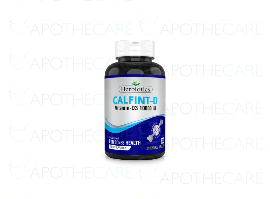 Calfint-D Chewable Tab 10000 IU 30's