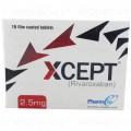Xcept Tab 2.5mg 10's