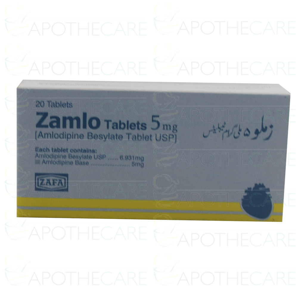 Zamlo Tab 5mg 20's