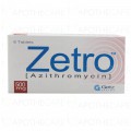 Zetro Tab 500mg 6's
