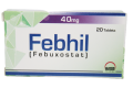 Febhil Tab 40mg 20's